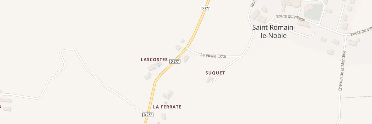 Plan du 12 La Vieille Côte à Saint-Romain-le-Noble