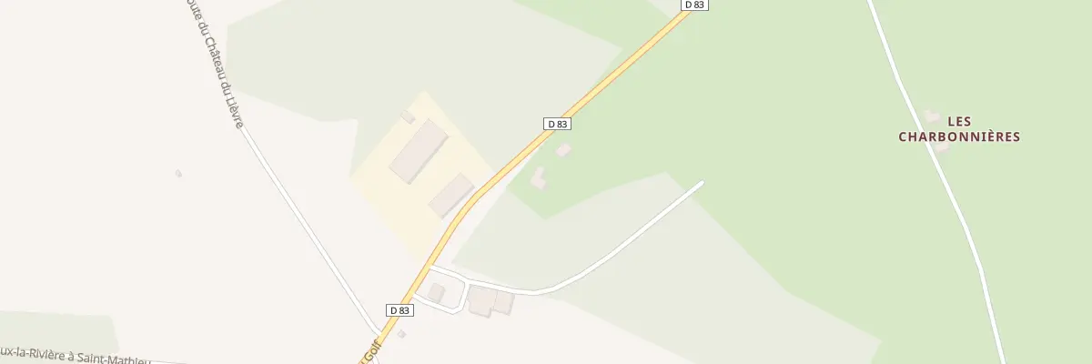 Plan du 5000 Les Barres à Champs-Romain