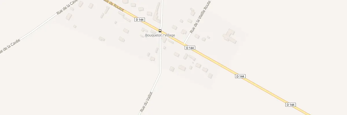 Plan du 603 Rte de Routot à Bouquetot