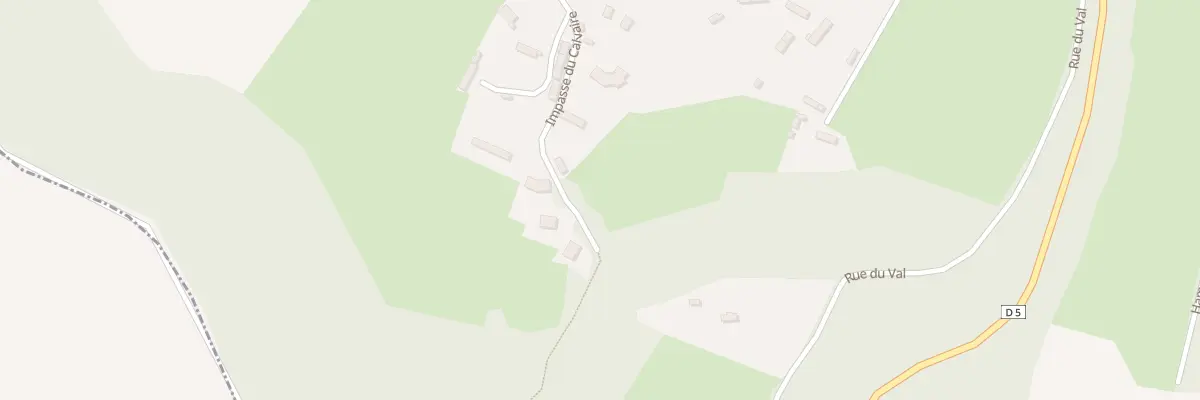 Plan du 99B Imp du Calvaire à Saint-Clair-sur-les-Monts