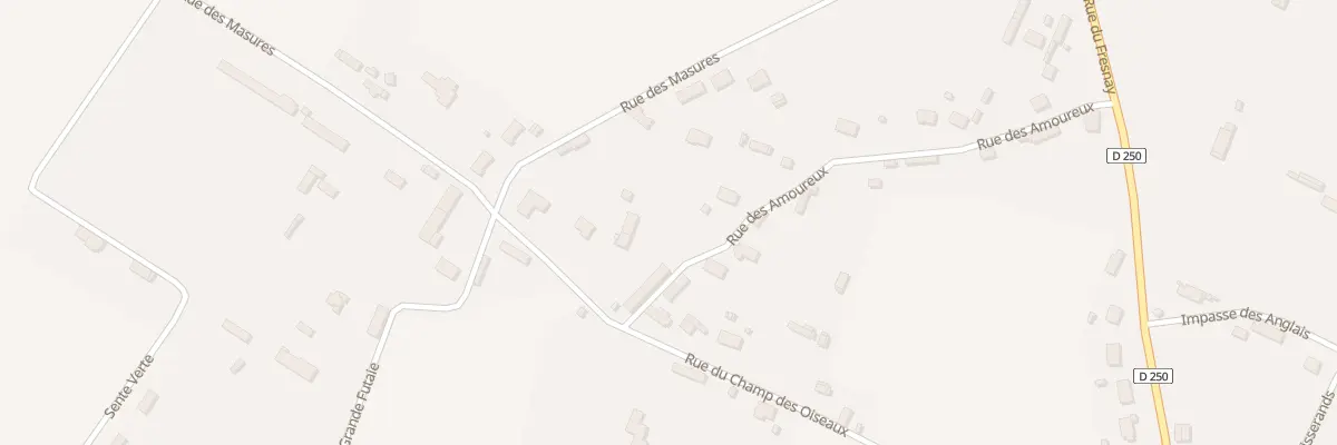 Plan du 12 Rue des Amoureux à Fultot