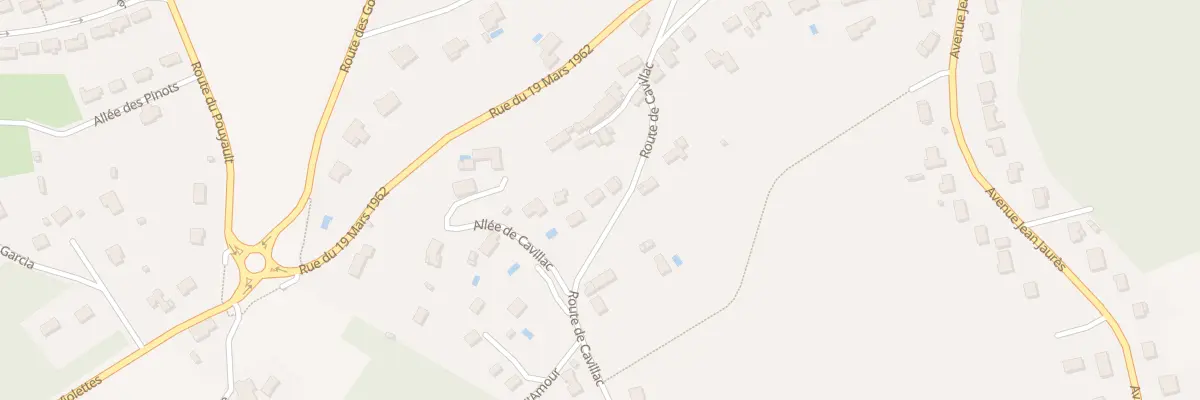 Plan du 15 Rte de Cavillac à Trélissac