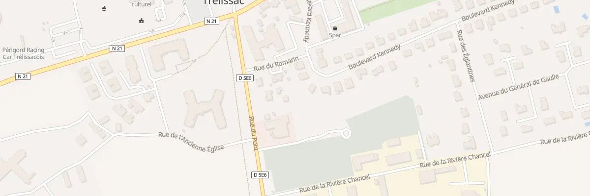 Plan du 107 Bd Kennedy à Trélissac