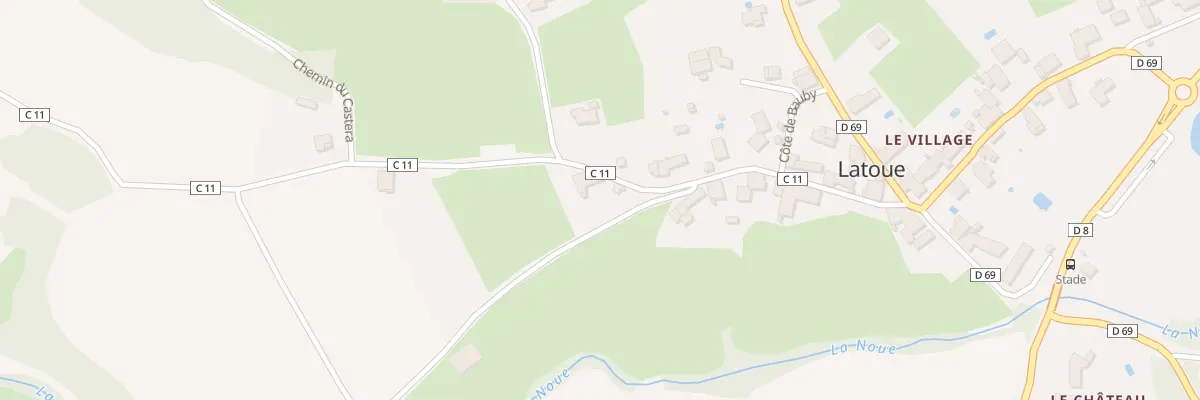 Plan du 55 Saint Loup à Latoue