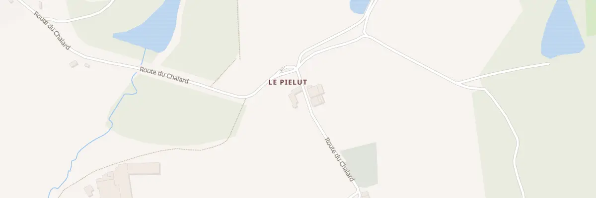 Plan du 614 Rte du Chalard à Champs-Romain