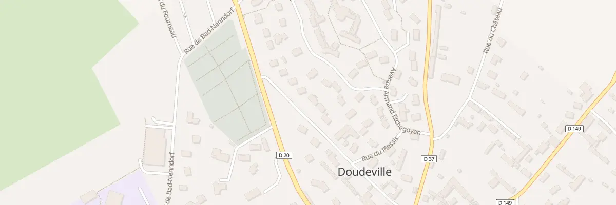 Plan du 9 Rue du Patis au Prêtre à Doudeville