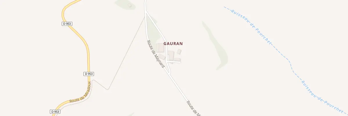 Plan du 5053 Gauran à Flamarens
