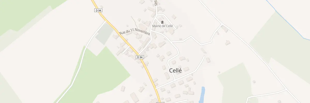 Plan du 3 Rue du 8 Mai 1945 à Cellé