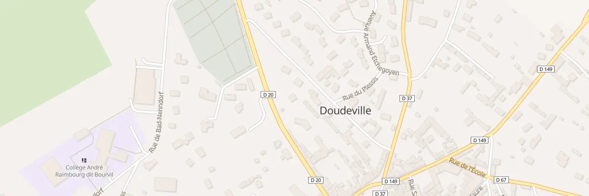 Plan du 6 Rue du Patis au Prêtre à Doudeville