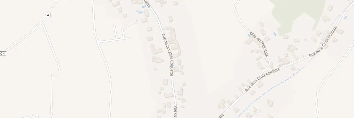 Plan du 97 Rue de la Vallée Coquette à Vouvray