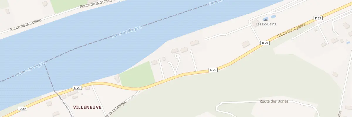 Plan du 788 Rte des Cygnes à Badefols-sur-Dordogne