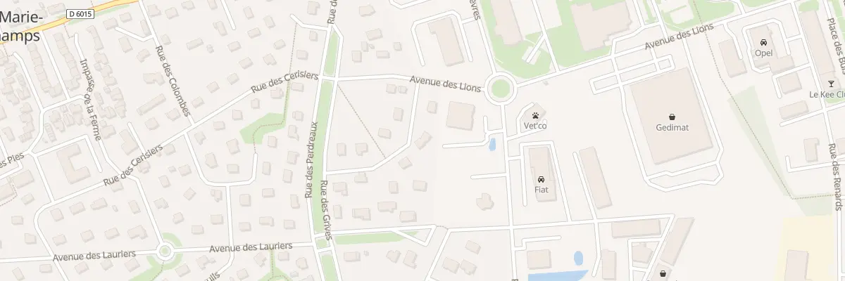 Plan du 110 Rue des Peupliers à Sainte-Marie-des-Champs