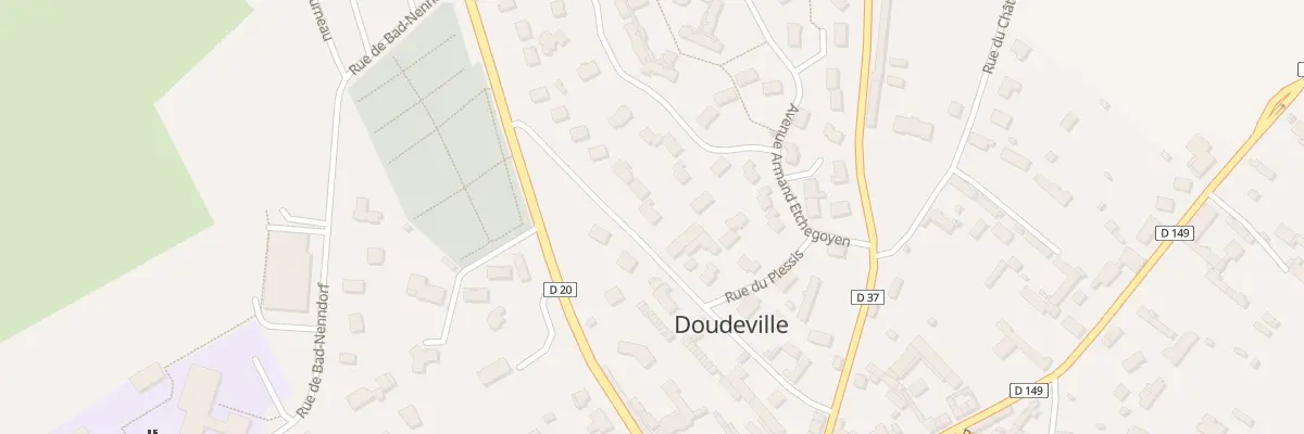 Plan du 13 Rue du Patis au Prêtre à Doudeville