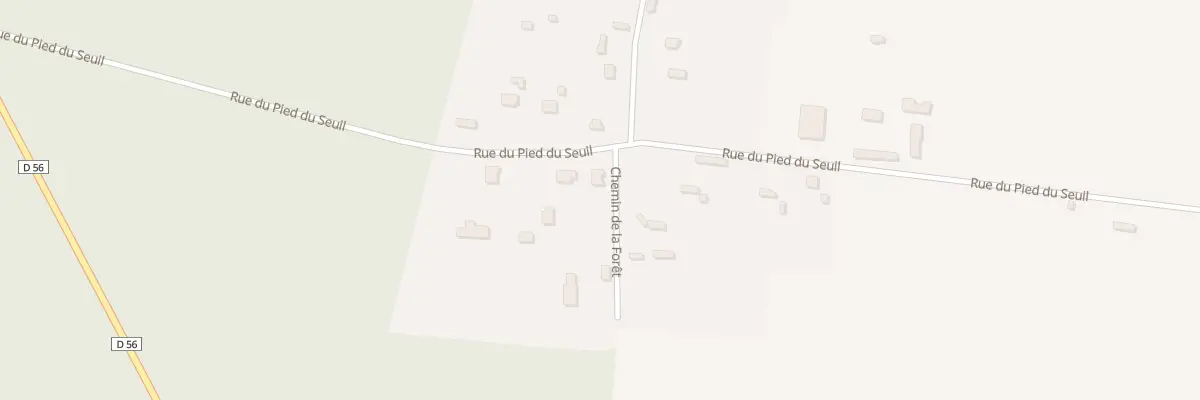 Plan du 17 Le Pied du Seuil aux Baux-de-Breteuil