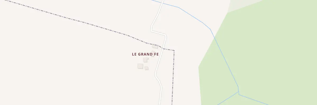 Plan du 5124 Le Grand Fé à Paizay-le-Sec