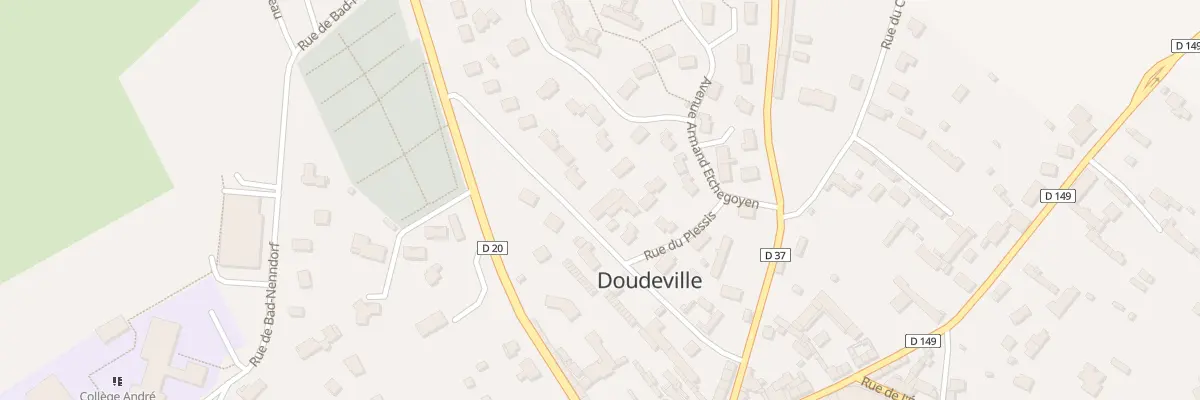 Plan du 15 Rue du Patis au Prêtre à Doudeville