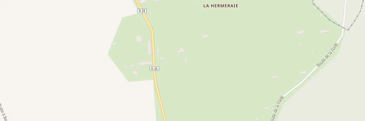 Plan du 2 Che de la Hermeraie au Noyer-en-Ouche