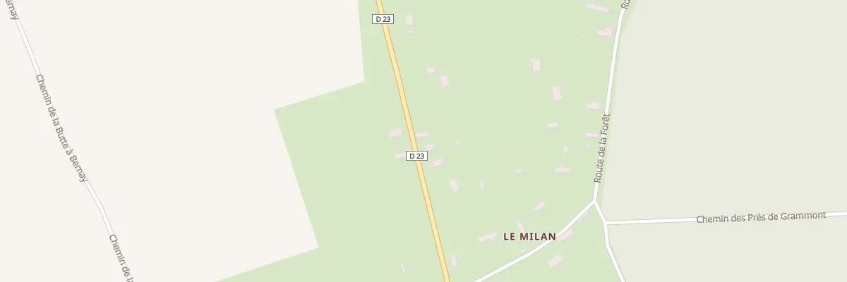 Plan du 8 Rte de Beaumont le Roger au Noyer-en-Ouche