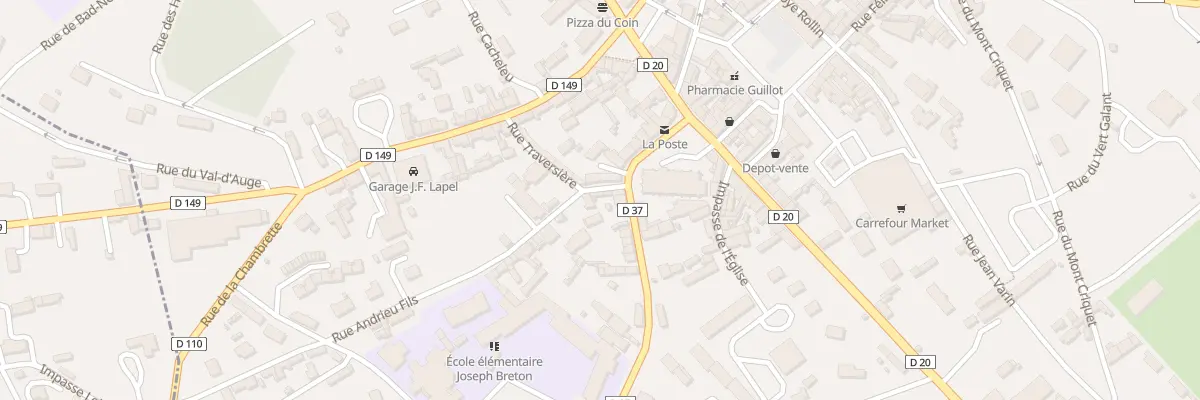 Plan du 5 Rue Andrieu Fils à Doudeville