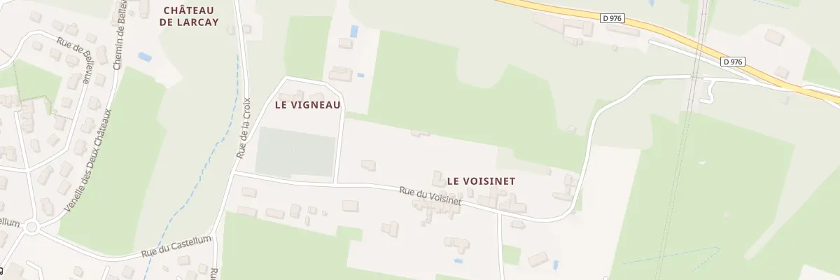 Plan du 7 Rue du Voisinet à Larçay