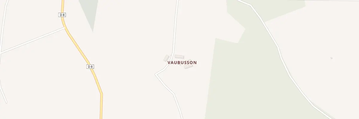 Plan du 1 Che de Vaubusson à Ternay