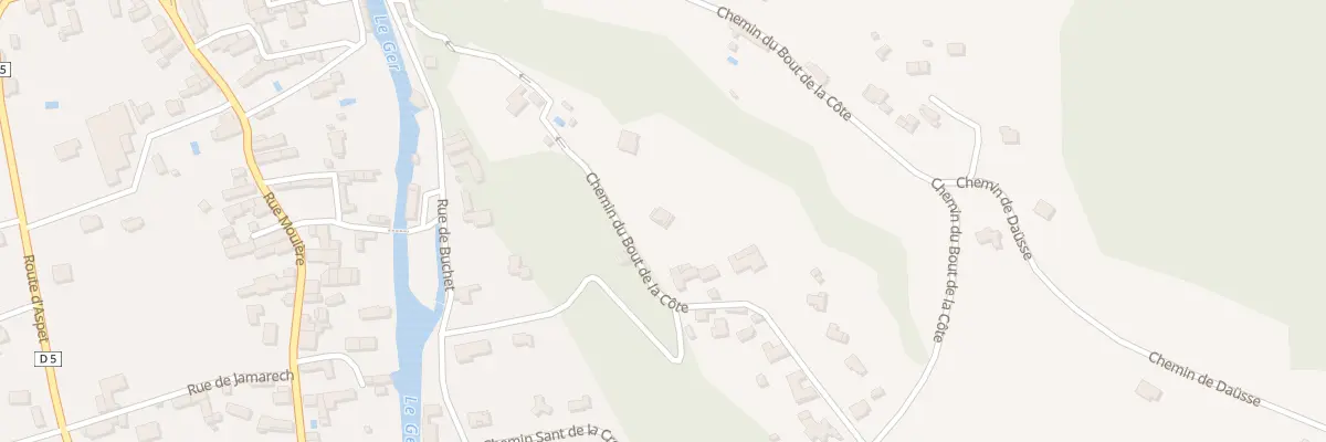 Plan du 1024B Chem du Bout de la Côte à Soueich