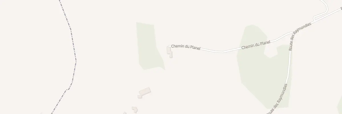 Plan du 21 Fauvet à Rampieux