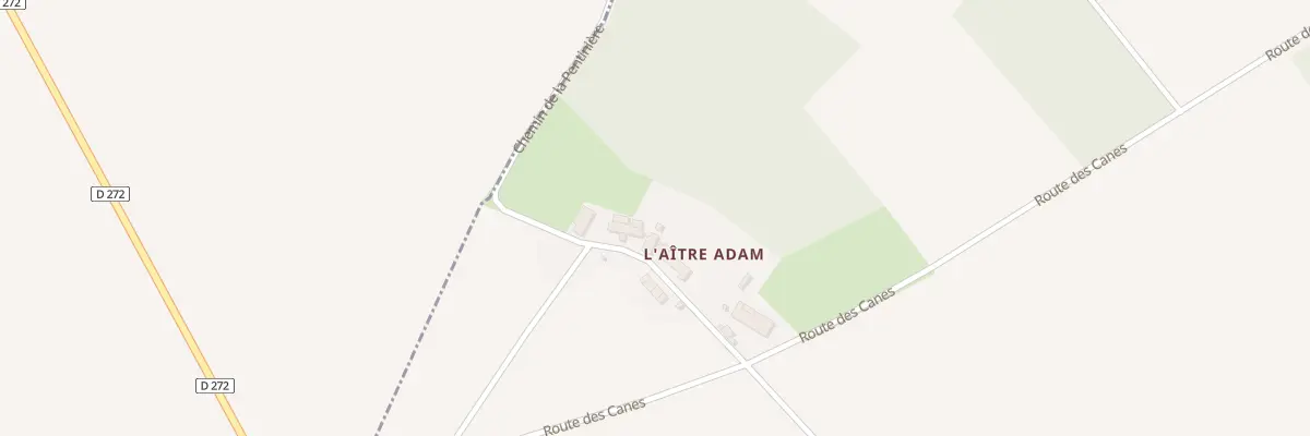 Plan du 177 L’Aitre Adam à Monthodon