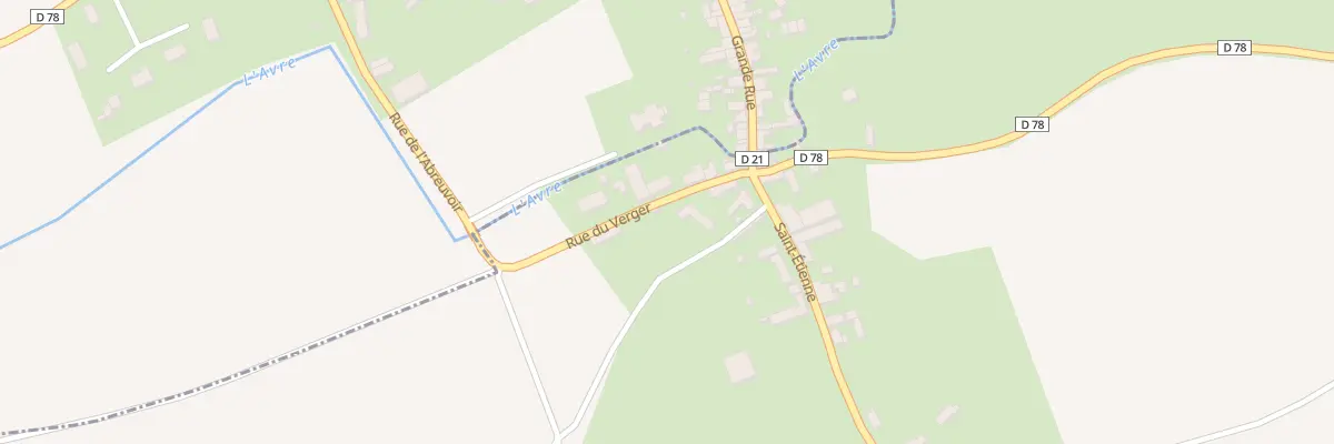 Plan du 2 Saint Etienne à Armentières-sur-Avre