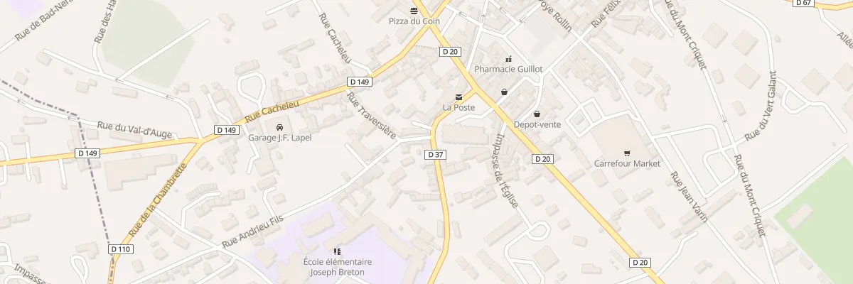 Plan du 1 Rue Andrieu Fils à Doudeville