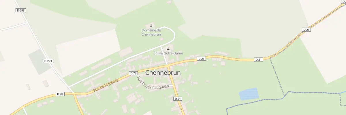 Plan du 1 Rue Saint Hubert à Chennebrun
