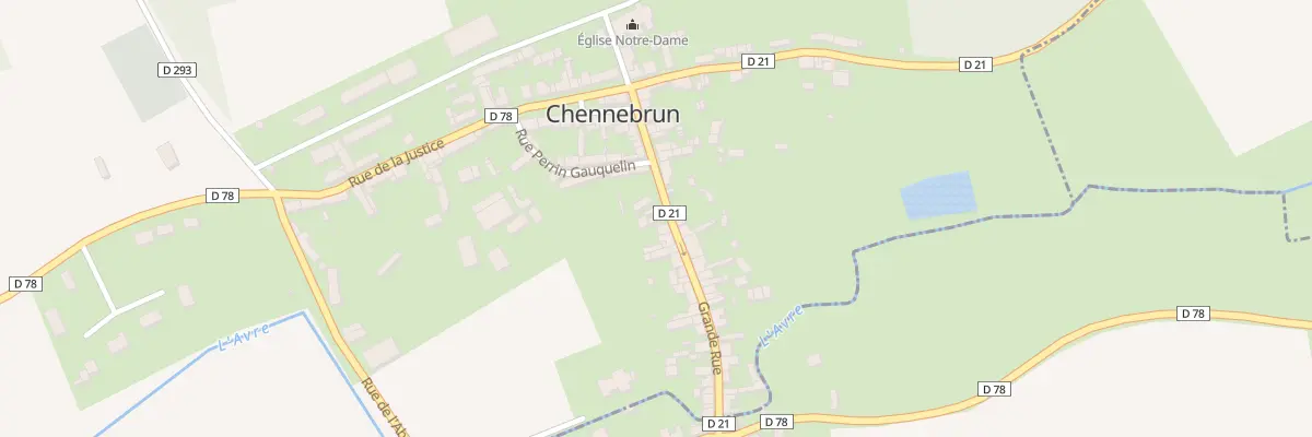 Plan du 14B Gr Grande Rue à Chennebrun