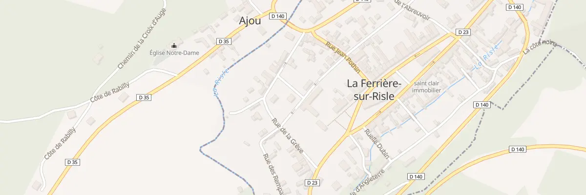 Plan du 3 Rue de Palmyre à La Ferrière-sur-Risle