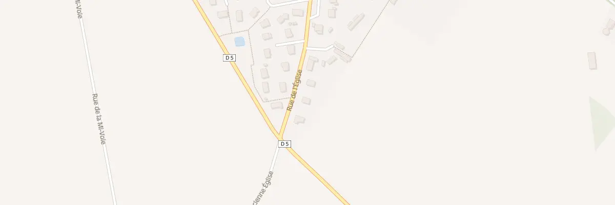 Plan du 405 Rue de l’Eglise à Saint-Clair-sur-les-Monts