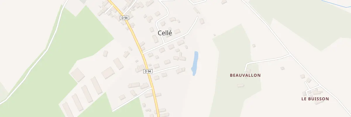 Plan du 5 Imp des Oeillets à Cellé