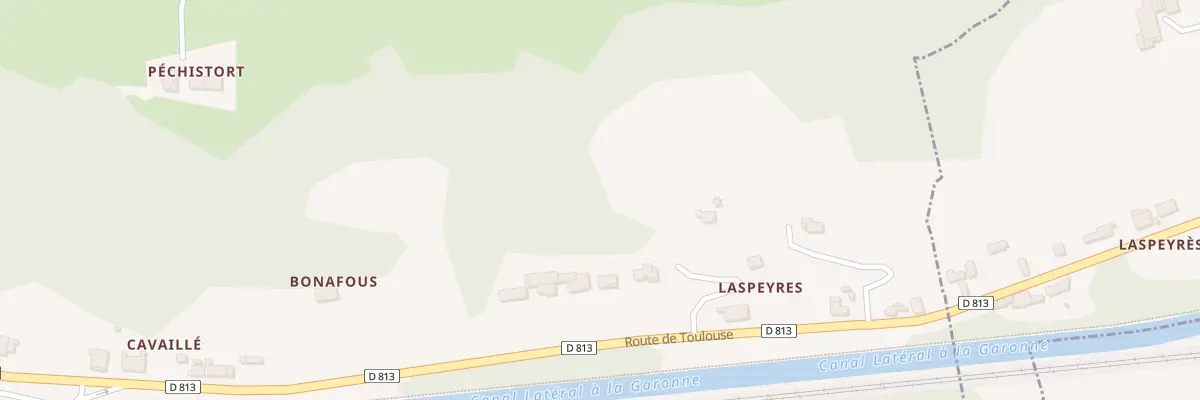 Plan du 2361 Rte de Toulouse à Saint-Romain-le-Noble