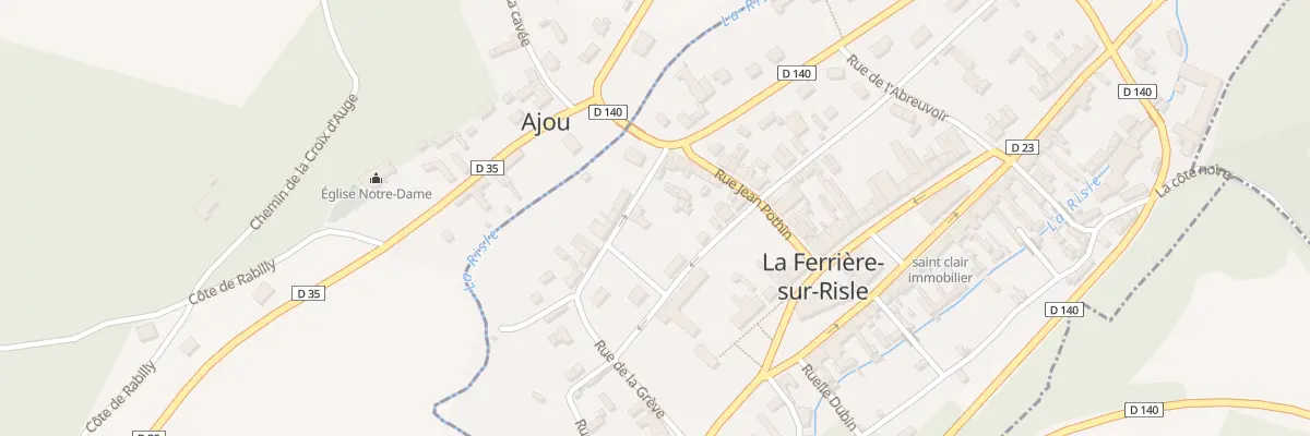 Plan du 4 Rue des Forges à La Ferrière-sur-Risle