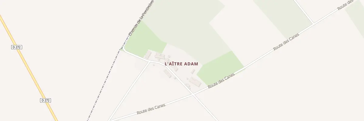 Plan du 2 Chem de l’Aître Adam à Monthodon
