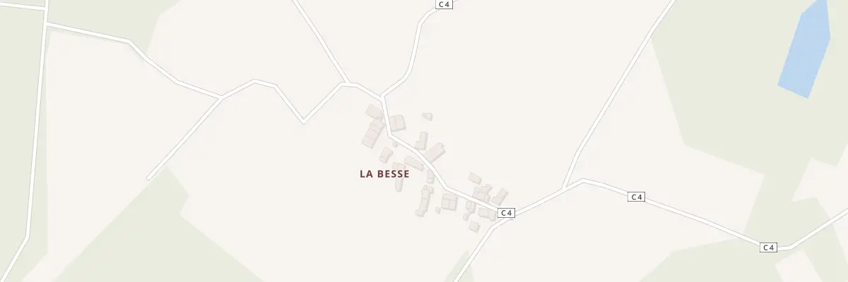 Plan du 5081 La Besse à Saint-Bazile