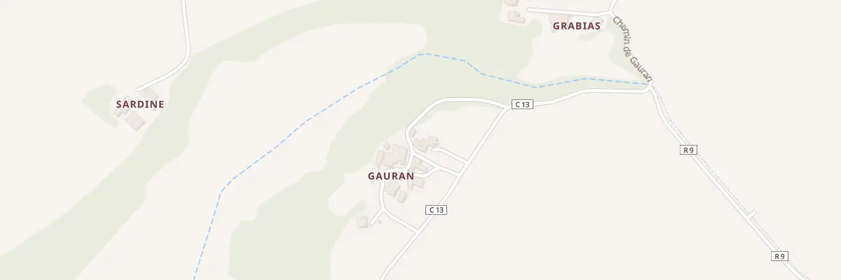 Plan du 5116 Gauran à Gramont