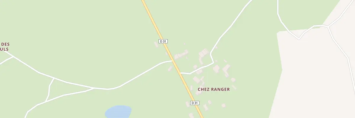 Plan du 5372 Chez Ranger à Adriers