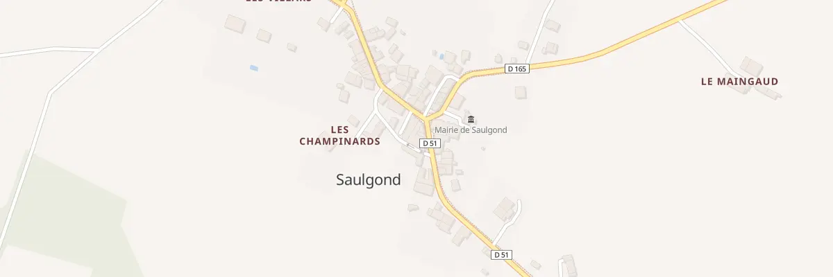 Plan du 4 Rue des Ecoles à Saulgond