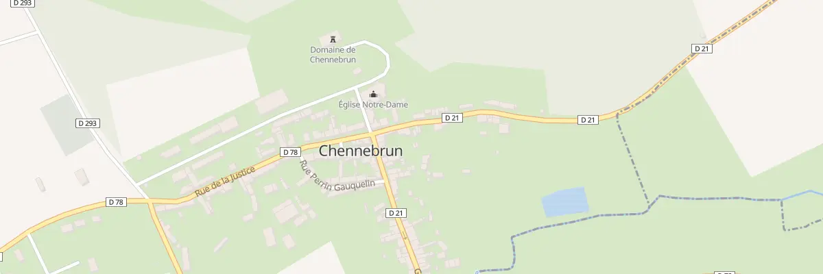 Plan du 6 Rue Saint Hubert à Chennebrun