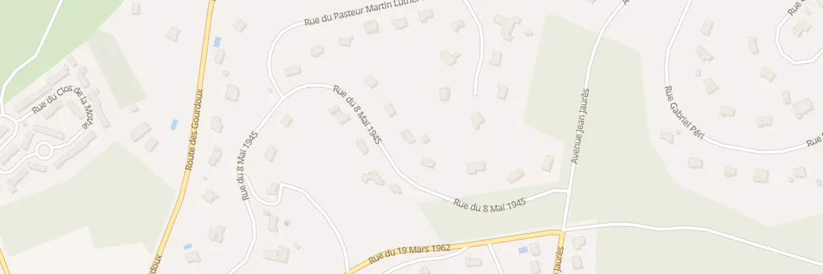 Plan du 8 Rue du 8 mai 1945 à Trélissac