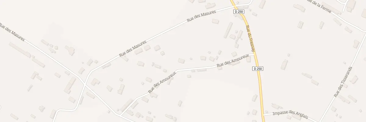 Plan du 6 Rue des Amoureux à Fultot
