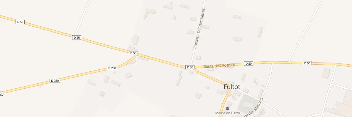 Plan du 4 Imp Toit des Hetres à Fultot