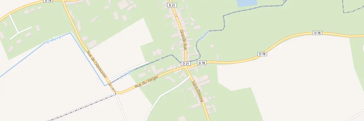 Plan du 40 Gr Grande Rue à Chennebrun