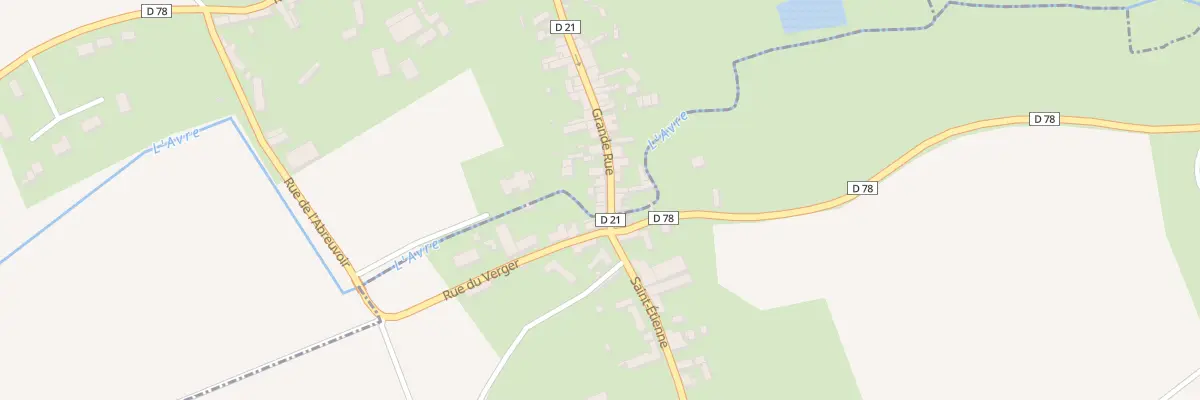 Plan du 38 Gr Grande Rue à Chennebrun