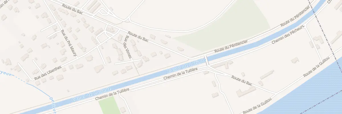 Plan du 464 Rte du Bac à Lalinde