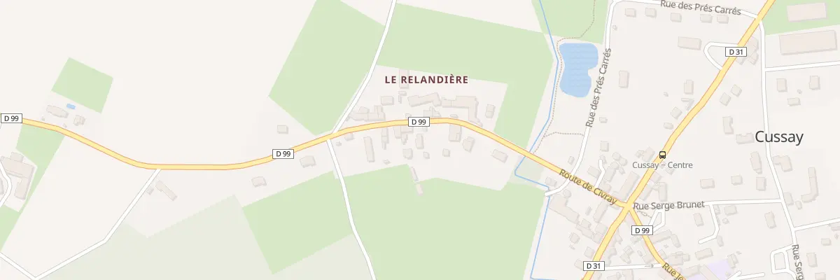 Plan du 12 Rte de Civray à Cussay
